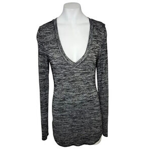 Aritzia Wilfred Free Open Back  Tunic Long Sleeve Top